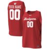 Custom Wisconsin Badgers Basketball 2025/26 Cardinal Jersey - All Stitched