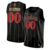 Custom Wisconsin Badgers Basketball 2022/23 Black Jersey - All Stitched
