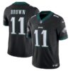 AJ Brown Philadelphia Eagles Black Vapor F.U.S.E Limited Jersey - All Stitched