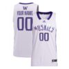 Custom Washington Huskies Basketball 2021/22 White Special Jersey - All Stitched
