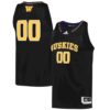 Custom Washington Huskies Basketball 2021/22 Black Throwback Jersey - All Stitched