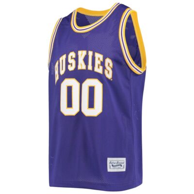 Alternative view of Custom Washington Huskies Basketball Purple Commemorative Classic Jersey - All Stitched