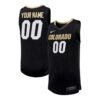 Custom Colorado Buffaloes Basketball Black Jersey - All Stitched