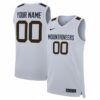 Custom West Virginia Mountaineers Basketball White Home Jersey - All Stitched