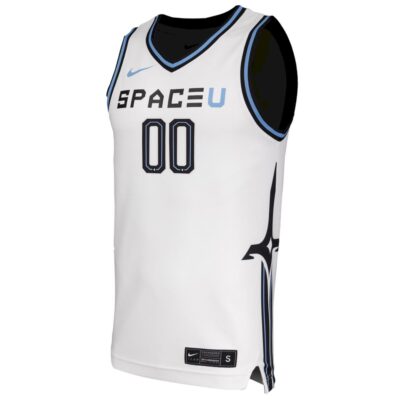 Alternative view of Custom UCF Knights Basketball White Space Game Jersey - All Stitched