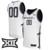 Custom UCF Knights Basketball White Space Game Jersey w/ XII Patch - All Stitched