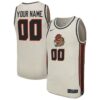 Custom Oregon State Beavers Basketball Natural Home Alternate Jersey - All Stitched