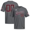 Custom Texas A&M Aggies Baseball Grey Alternate Jersey - All Stitched