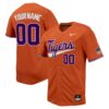 Custom Clemson Tigers Baseball Orange Home Jersey - All Stitched