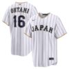 Shohei Ohtani Japan Baseball 2026 World Baseball Classic White Home Jersey – All Stitched