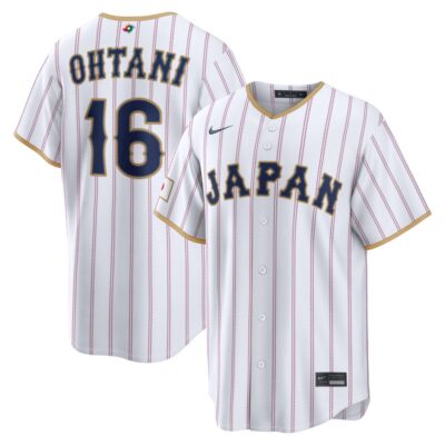 Shohei Ohtani Japan Baseball 2026 World Baseball Classic White Home Jersey – All Stitched