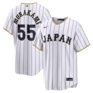 Munetaka Murakami Japan Baseball 2026 World Baseball Classic White Home Jersey – All Stitched