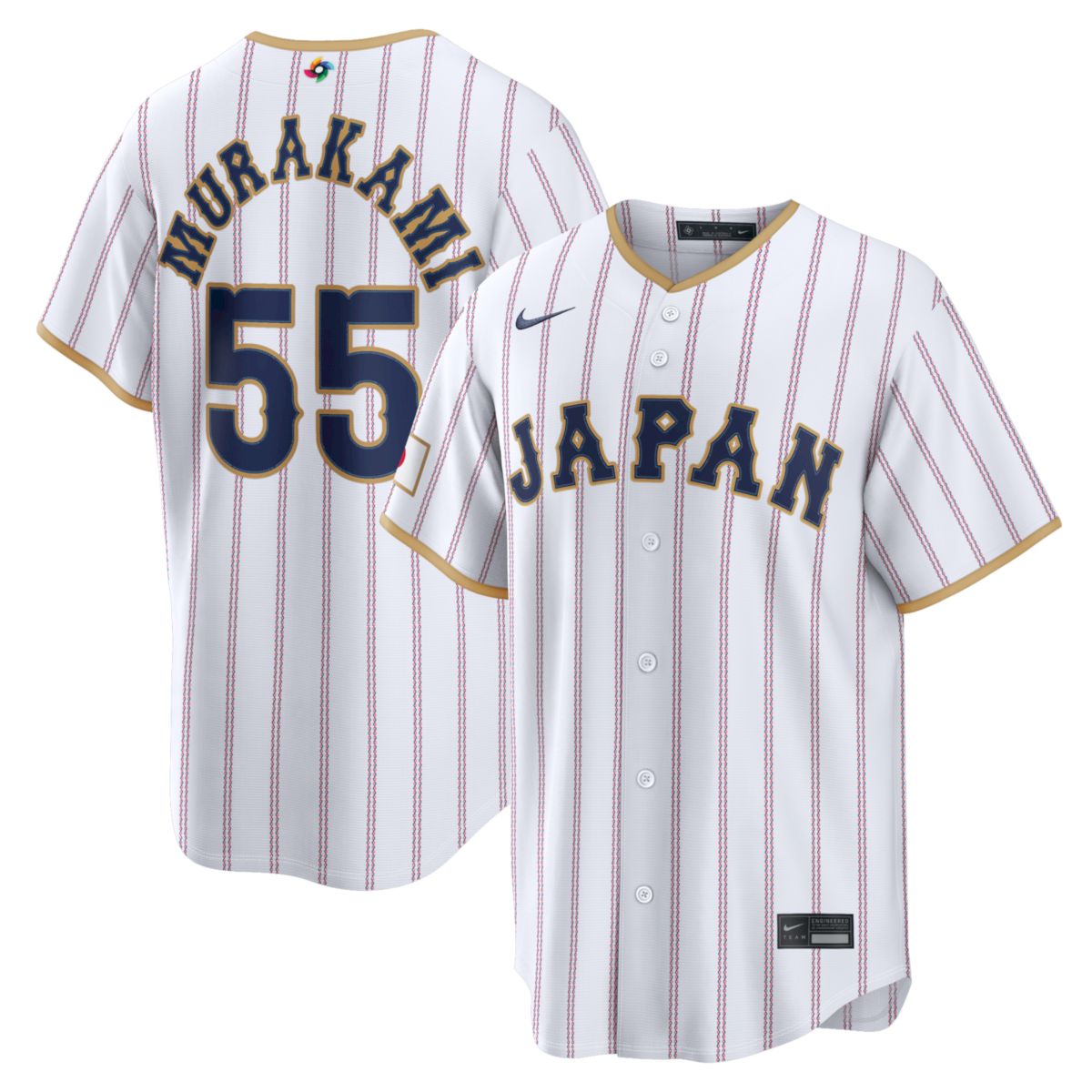 Munetaka Murakami Japan Baseball 2026 World Baseball Classic White Home Jersey – All Stitched