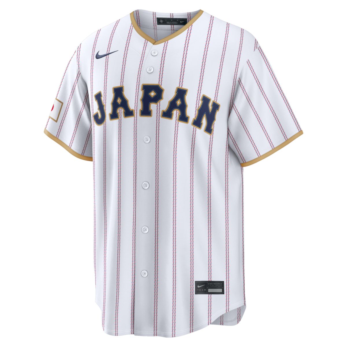 Kazuma Okamoto Japan Baseball 2026 World Baseball Classic White Home Jersey – All Stitched - Image 2