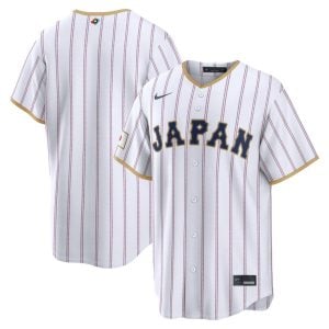 Japan Baseball 2026 World Baseball Classic White Home Jersey – All Stitched