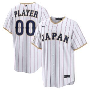 Custom Japan Baseball 2026 World Baseball Classic White Home Jersey – All Stitched