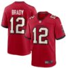 Tom Brady Tampa Bay Buccaneers Red Home Game Jersey - All Stitched