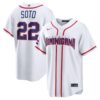 Juan Soto Dominican Republic Baseball 2026 World Baseball Classic White Home Jersey – All Stitched