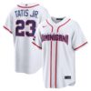 Fernando Tatis Jr. Dominican Republic Baseball 2026 World Baseball Classic White Home Jersey – All Stitched