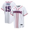 Oneil Cruz Dominican Republic Baseball 2026 World Baseball Classic White Home Jersey – All Stitched