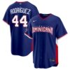 Julio Rodríguez Dominican Republic Baseball 2026 World Baseball Classic Royal Blue Road Jersey – All Stitched
