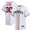 Alejandro Kirk Mexico Baseball 2026 World Baseball Classic White Home Jersey – All Stitched