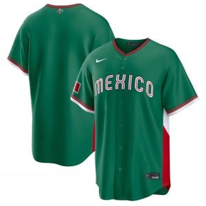 Mexico Baseball 2026 World Baseball Classic Green Road Jersey – All Stitched