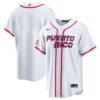 Puerto Rico Baseball 2026 World Baseball Classic White Home Jersey – All Stitched