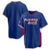 Puerto Rico Baseball 2026 World Baseball Classic Royal Road Jersey – All Stitched