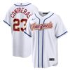 William Contreras Venezuela Baseball 2026 World Baseball Classic White Home Jersey – All Stitched