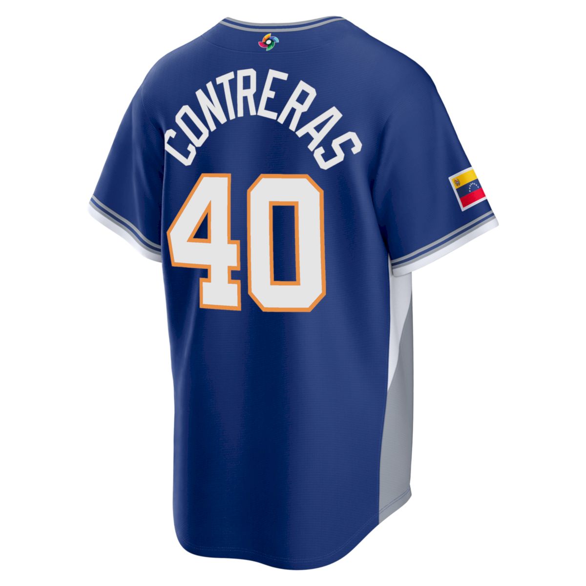 Willson Contreras Venezuela Baseball 2026 World Baseball Classic Royal Road Jersey – All Stitched - Image 3