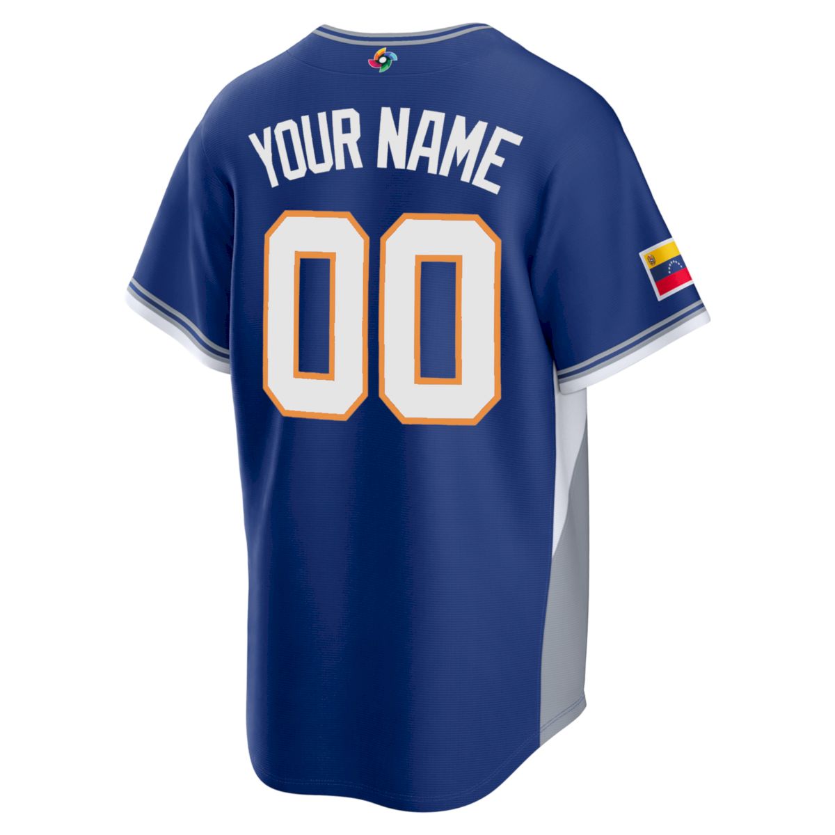 Custom Venezuela Baseball 2026 World Baseball Classic Royal Road Jersey – All Stitched - Image 3