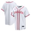 Canada Baseball 2026 World Baseball Classic White Home Jersey – All Stitched