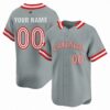 Custom Canada Baseball 2026 World Baseball Classic Grey Limited Jersey – All Stitched
