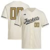 Custom Georgia Tech Yellow Jackets Baseball Gold Standard Jersey - All Stitched