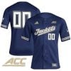 Custom Georgia Tech Yellow Jackets Baseball Navy Reverse Retro Jersey w/ ACC Patch - All Stitched