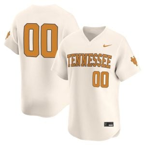 Custom Tennessee Volunteers Baseball Natural Limited Jersey - All Stitched