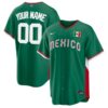 Custom Mexico Baseball 2026 World Baseball Classic Green Limited Jersey – All Stitched