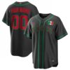 Custom Mexico Baseball 2026 World Baseball Classic Black Limited Jersey – All Stitched