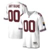 Custom Arizona Cardinals White Throwback Jersey - All Stitched