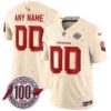 Custom Arizona Cardinals 100th Anniversary Natural Rivalries Collection Vapor F.U.S.E Limited Jersey - All Stitched