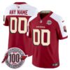 Custom Arizona Cardinals 100th Anniversary Alternate Cardinal Rivalries Vapor F.U.S.E Limited Jersey - All Stitched