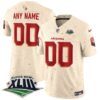 Custom Arizona Cardinals SBXLIII Natural Rivalries Collection Vapor F.U.S.E Limited Jersey - All Stitched