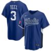 Kyle Teel Italy Baseball 2026 World Baseball Classic Royal Road Jersey – All Stitched