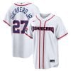 Vladimir Guerrero Jr. Dominican Republic Baseball 2026 World Baseball Classic White Heritage Jersey – All Stitched