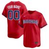 Custom Dominican Republic Baseball 2026 World Baseball Classic Red Jersey – All Stitched