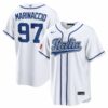 Ron Marinaccio Italy Baseball 2026 World Baseball Classic White Home Jersey - All Stitched