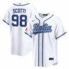 Claudio Scotti Italy Baseball 2026 World Baseball Classic White Home Jersey - All Stitched