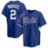 Jakob Marsee Italy Baseball 2026 World Baseball Classic Royal Road Jersey - All Stitched
