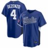 Zach Dezenzo Italy Baseball 2026 World Baseball Classic Royal Road Jersey - All Stitched